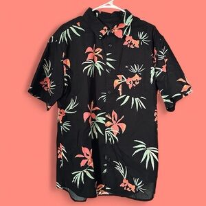 Quicksilver Men’s Apero Classic Woven Shirt - Short Sleeve - Size Large - NWT